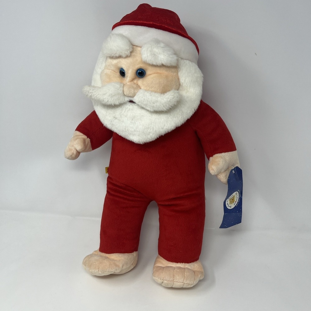 Build-A-Bear Santa Claus Christmas Holiday Plush Wishes 2013 W/‎ Tag
